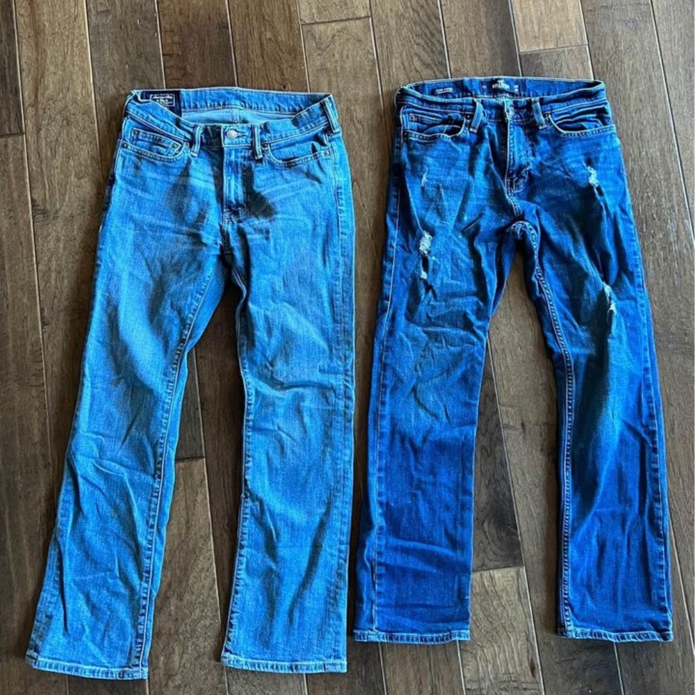 Men’s Hollister and Abercrombie Jeans